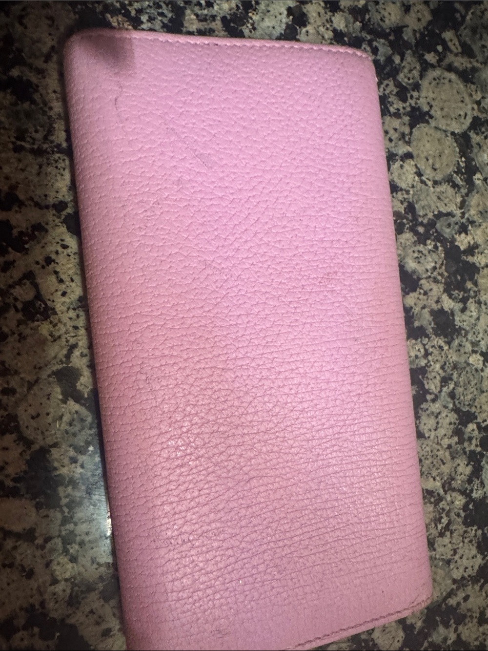 Pink Gucci Leather Wallet with Jeweled Double-G Accent - Picture 8 of 8